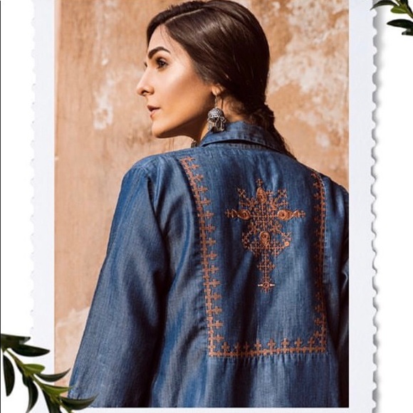 khaadi peplum top
